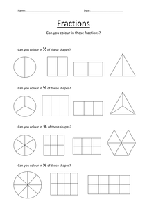 NEW 741 FRACTION WORKSHEET TES | fraction worksheet