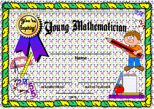 Young Mathematician Certificate