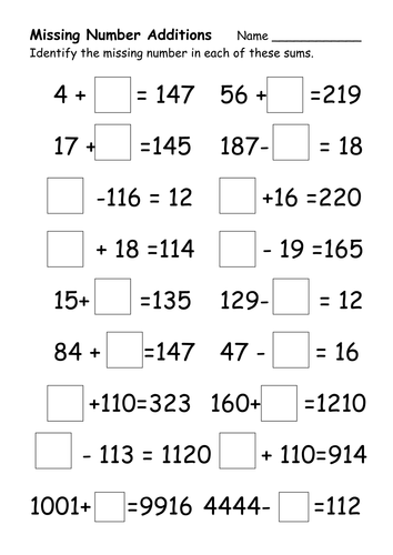 Understanding the role of the equals sign | Teaching Resources