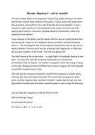 Murder Mystery Maths 3 by sessa1 - Teaching Resources - Tes