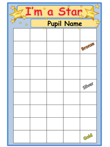 I'm a Star Card | Teaching Resources