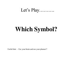 Symbols for elements | Teaching Resources