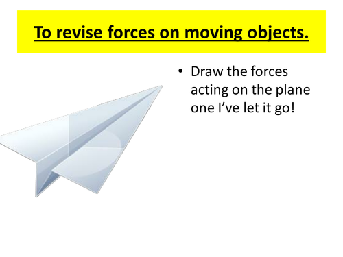 Forces on objects and forces in motion | Teaching Resources