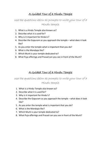 KS3 - Hinduism | Teaching Resources