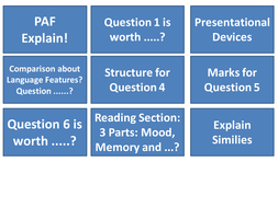 Gcse English Language Revision Resources Teaching Resources