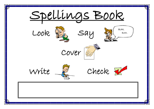 Spelling book | Teaching Resources
