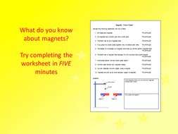 Magnets | Teaching Resources