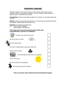 Figurative Language by SiggsD - UK Teaching Resources - TES