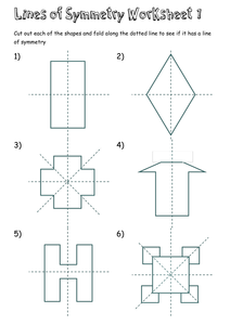 lines of symmetry worksheets resources tes