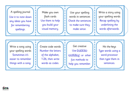 Handy hints for supporting spelling by TesPrimary  Teaching Resources