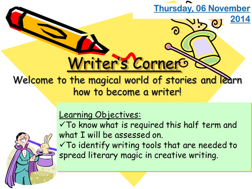 creative writing year 1 tes