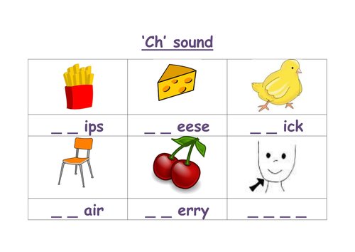 Printables Ch Sound Worksheets range of phonics worksheets by amy louise1989 teaching resources ch sound docx