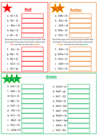 bracket 1.5  Worksheet Multiplying single Algebra brackets  algebra expanding worksheet differentiated