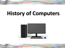 History of Computers (GCSE Computer Science and KS3 Computing) by ...
