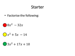 Algebraic Fractions By Dannytheref Teaching Resources Tes