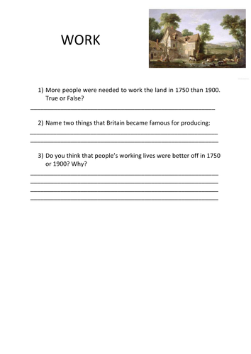 Industrial/Agricultural Revolution | Teaching Resources