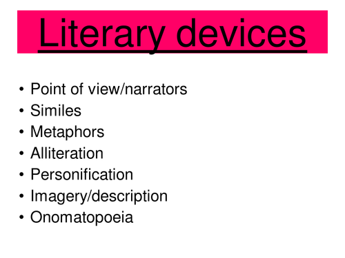 ks3 creative writing ppt