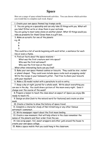 Homework resources space is key 05 image