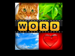 Four pictures One word game  Teaching Resources