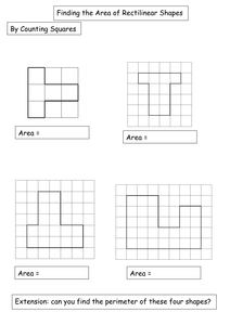 differentiated rectilinear shapes worksheet by amwgauss uk teaching