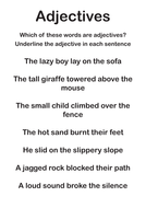 Adjectives Worksheets Teaching Resources