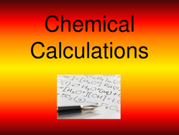 Chemical Calculations | Teaching Resources