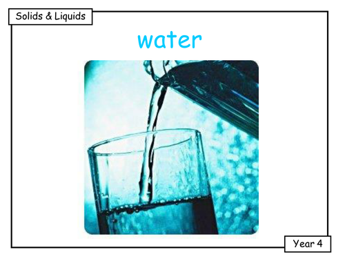 Unit 4D Solids and Liquids | Teaching Resources