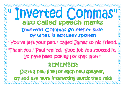 Image result for inverted commas poster