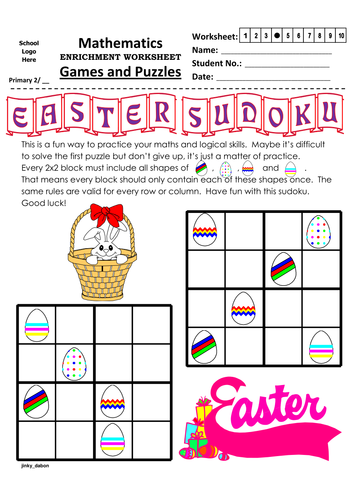 Easter Themed Sudoku