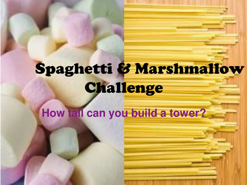 Spaghetti and marshmallow structures / rockets | Teaching Resources