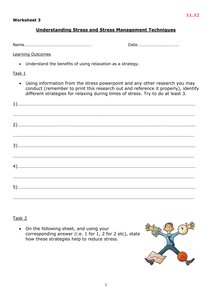 Understanding Stress & Management Techniques by mkaher - UK Teaching