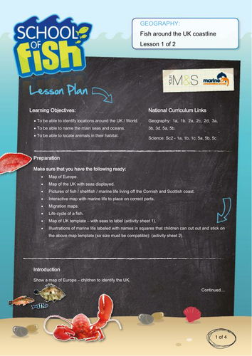 School of Fish REVISED FOR 2013 | Teaching Resources