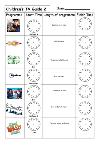 time worksheets and later differentiated before Time differentiated  worksheets