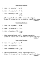 Quadratic Simultaneous Equations Worksheet Pdf