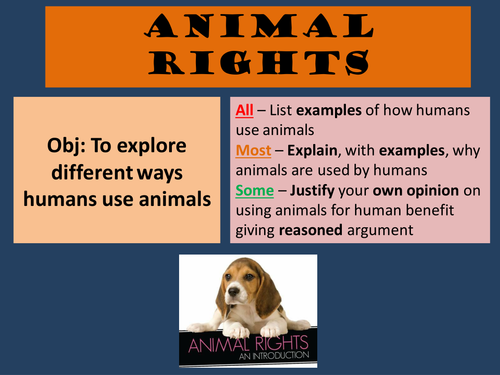 Animal Rights | Teaching Resources