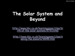 The Solar System And Beyond Ppt