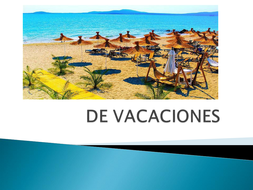 GCSE Spanish revision pack - Holidays by gianfrancoconti1966 - Teaching ...