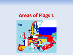 Areas of Flags by Owen134866 - Teaching Resources - Tes