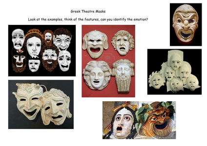 Greek Masks by adele1987 - UK Teaching Resources - TES