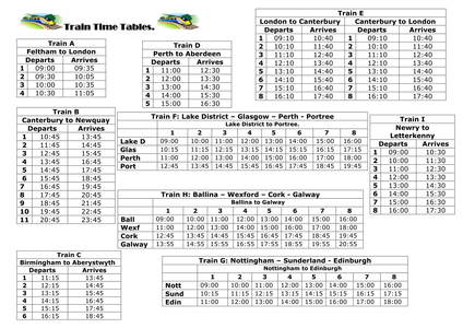 KS2 maths Paddington Bear timetable activity by selinaj - UK Teaching ...