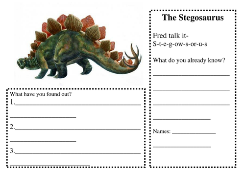 dinosaur examples