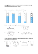 Differentiated Reading & Interpreting Scales by fionajones88 - Teaching