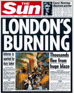 Great Fire of London - Newspaper Report Writing by ...