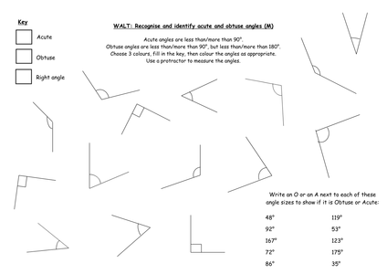 year worksheet TES IndiaRose26 tes Angles 3  by time and Resources  Teaching UK Identifying