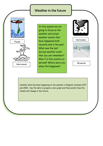 Handling Data Weekly Plan | Teaching Resources