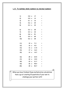 multiplying whole numbers by decimalsdoc