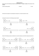 KS3 Physics - Revision worksheets; moments by DanielBerrySJF - Teaching ...