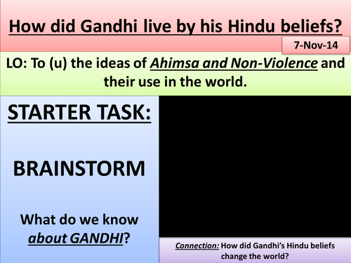 Hinduism... YR7, All abilities... 2013 | Teaching Resources