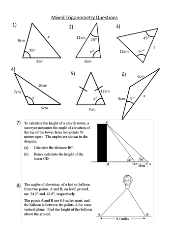 Trigonometry - Sequence of Lessons by dannytheref ...