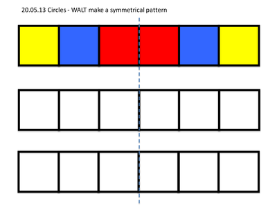 Symmetrical letters worksheet image